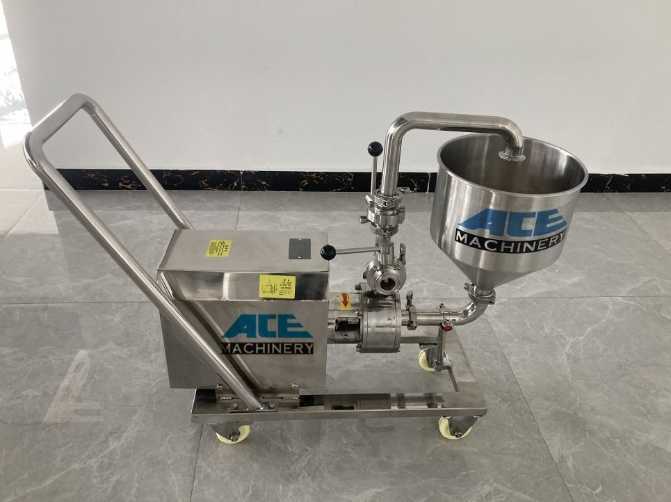 single-stage inline high shear mixer