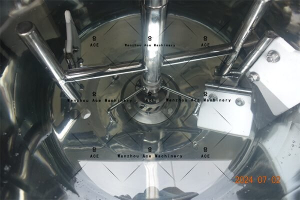 50 升底部乳化混合罐（带叶片泵