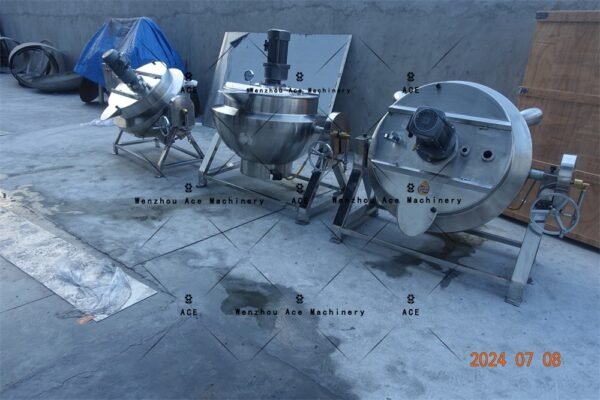 Caldera encamisada de gas glp de 100 galones