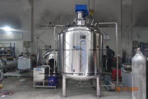 3000 Liters Jacketed Vacuum Mixing Tank