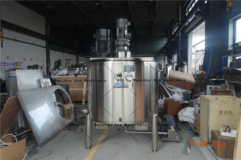 Cosmetic Cream Mixing Tanks